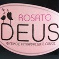 Deus rosato Cavino label