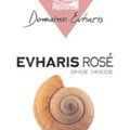 Evharis rose dry PGI. Variety:	 Syrah – Grenache Rouge.Pale pink color, pleasant fruity aroma, rounded and balanced mouth with a long aftertaste.Best served with: 	White meat, fish, seafood and spicy meals.Serve at: 10οC