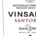 Vinsanto Santo wines label 
